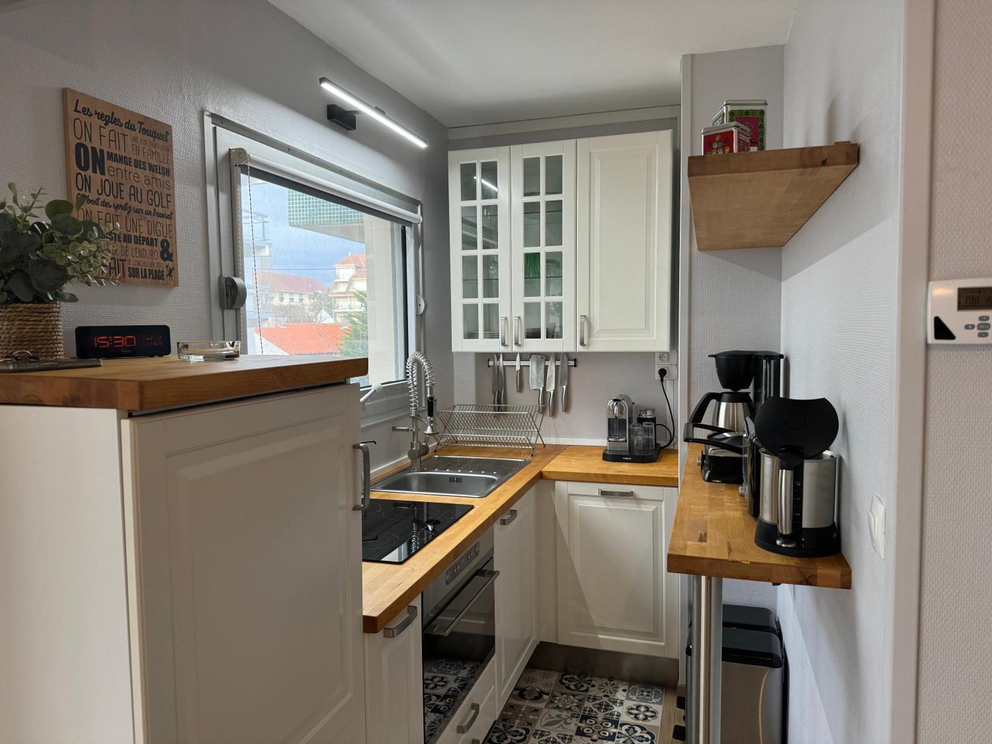 Chez Tonton, Studio Cabine Au Calme Avec Parking Le Touquet Exteriör bild